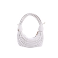 Modern white pleated woven knot shoulder bag with a sleek minimalist crescent design - White