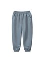 Kids breathable mosquito pants in grey blue color with elastic waist and ribbed cuffs - 90cm / Gray Blue