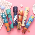 Set di caleidoscopi rotanti con motivi di dinosauri e unicorni a cartoni per bambini - Taglia Grande Stili Misti (19*4.5)