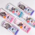 Cartoon astronaut student ruler set with 20cm straight edge and protractor in 3 colors - 20cm Ruler Set (4Pcs)