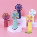 Mini ventilatori USB portatili in cinque colori con motivi cavi e design compatto - 15.5*7.5cm / Design Speranza Futura