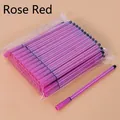 Rosarote Aquarellstifte Set mit feinen Spitzen und weißem vertikalem Streifenmuster - Fuchsia