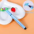 Light blue triangular watercolor marker pen with fine nib for detailed drawing - Light Blue