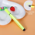 Fluorescent yellow triangle watercolor pen for drawing and art student office supplies - Neon Yellow