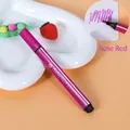 Rose red triangular watercolor pen with fiber tip for children art painting - Rose Red