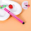 Pink triangular watercolor pen for children with fine tip and detached color design - Pink