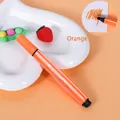 Orange triangular watercolor marker pen for drawing with smooth ink flow detail - Orange