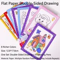 Kids double-sided coloring card set with 8 assorted markers for creative drawing - 8 Color Marker Set