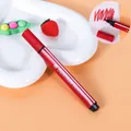 Triangular bright red watercolor marker pen for kids art painting and drawing supplies - Red