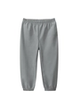 Pantalón deportivo gris para niño con cintura elástica y puños de canalé de verano - 90cm / Gris