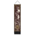 Gothic Death tarot card tapestry featuring skeleton rider and dark tassels for home decor - Death (Style 1) / Standard Size