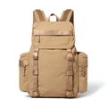 Zaino da trekking kaki 25L in nylon resistente con chiusura a fibbia e multitasche - Beige