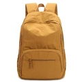 Lightweight ginger yellow nylon outdoor backpack with large capacity and breathable design - Pastoral Yellow