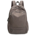 Large capacity waterproof foldable travel backpack in neutral grey-brown for hiking - Space Gray