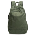 Waterproof olive green nylon hiking backpack with foldable design and large capacity - Pine Green