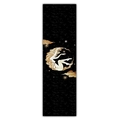 Detailed tapestry fabric view showing celestial goddess pattern with moon and stars print - 40x150cm / Black Gold Hair Moon Goddess Style (Style 4)