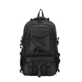Schwarzer Taktischer Outdoor-Rucksack mit modularem Stauraum und praktischem Design - Schwarz