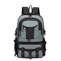 Taktischer Outdoor-Wanderrucksack mit modularem Fassungsvermögen und grauem Tarnmuster - Grau