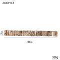 Foldable natural wood branch fence for Christmas decor or pet enclosure, 60cm length - 60cm Rattan Style Fence (ABXW10-5)