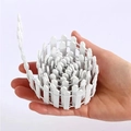 Mini clôture de jardin blanche pour paysages de succulentes et décor de bonsaï - Blanc