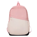 Business-Rucksack in Rosa und Beige aus Nylon mit wasserfestem Boden für das Büro - Rosa