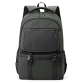 Zaino per laptop multifunzionale verde e nero in nylon impermeabile con grande capacità - Verde Militare