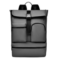 Zaino grigio impermeabile grande capacità per business e viaggio con tasche tattiche - Grigio