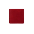 Square dark red microfiber cleaning cloth for jewelry and high-end table protection - Square / Red