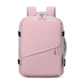 Zaino porta PC rosa per ufficio e viaggio, capiente e impermeabile con tasche multi - Rosa
