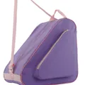 Borsa triangolare portatile viola e rosa per pattini a rotelle con tracolla regolabile - Viola