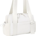 Sac de sport blanc avec séparation sec-humide et design fonctionnel à poches multiples - Blanc