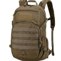 Zaino tattico multiuso in nylon marrone lupo con sistema MOLLE e area in velcro - 25L / Cachi