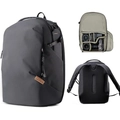 PGYTECH black photography backpack with adjustable internal dividers for camera gear - 22L / Black