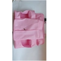 Pink hanging crib storage bag with side buckle and multiple utility pockets - 49*54*16 cm / Pink