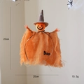 Decorazione di Halloween da appendere con fantasma zucca sorridente e corpo in tulle Boo - Zucca