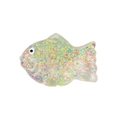 Cute koi fish squishy toy filled with colorful glitter for stress relief and fun - Colorful Fish