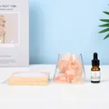Himalayan salt lamp diffuser set with grapefruit essential oil and LED wood base - Himalayan Salt Set (With Essential Oil & LED Base)