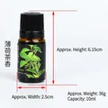 10ml Tea Tree essential oil in amber glass bottle with dimensions 6.15cm x 2.5cm - Mint Tea Essential Oil