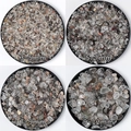 Natural white crystal quartz stone shards in 4 sizes for home decor and energy cleansing - Green Ghost Quartz