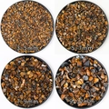 Natural tiger eye gravel in four sizes 3-12mm for home decor and DIY crafts - Tiger's Eye
