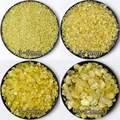 Natural yellow quartz crystal gravel in 4 sizes for home decor and purification - Citrine (Enhanced Color)