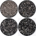 Natural black crystal stones in 3-5mm, 5-7mm, 7-9mm and 9-12mm size variations - Smoky Quartz