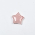 Hand-polished rose quartz star figurine made of natural pink crystal stone for DIY gifts - Star - Rose Quartz