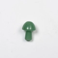 Polished green aventurine crystal mushroom sculpture for healing and home decor - Mushroom - Aventurine