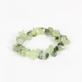 Handmade light green natural irregular crystal chips bracelet for women jewelry gift - Grapes