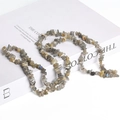 Irregular natural labradorite stone beads strand with blue flash for DIY jewelry - Labradorite
