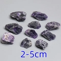 Natural raw amethyst crystals in assorted purple hues, size 2-5cm for home decor - Amethyst Raw Stone