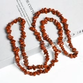 Polished irregular red jasper natural stone beads for DIY jewelry making - Red Jasper