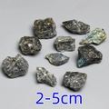 Natural labradorite crystal stones with blue sheen, 2-5cm size for decor - Labradorite Raw Stone