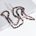 Mixed natural tourmaline irregular stone beads for DIY jewelry making and crafts - Mixed Tourmaline